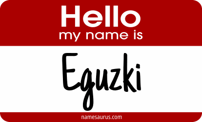 Hello my name is Eguzki png download