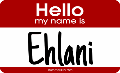 Hello my name is Ehlani png download