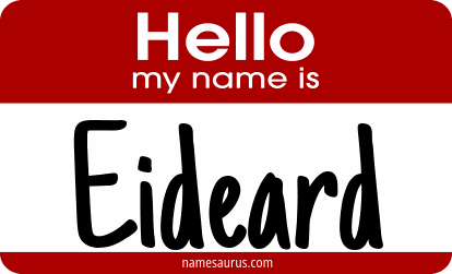 Hello my name is Eideard png download