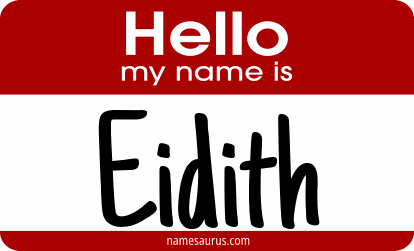 Hello my name is Eidith png download