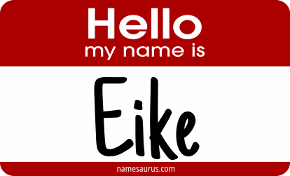 Hello my name is Eike png download