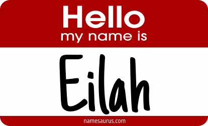 Hello my name is Eilah png download