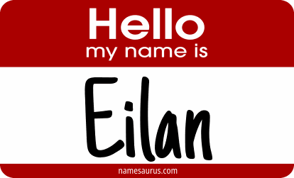 Hello my name is Eilan png download