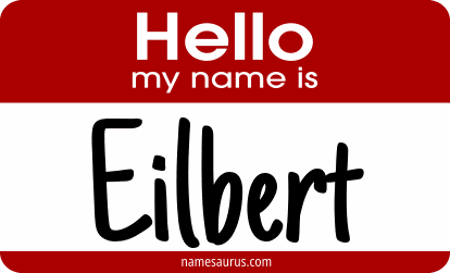 Hello my name is Eilbert png download