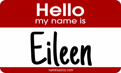Hello my name is Eileen png download