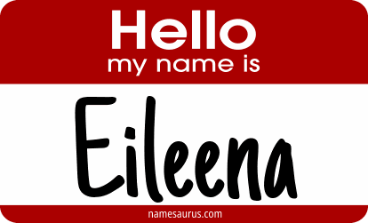 Hello my name is Eileena png download