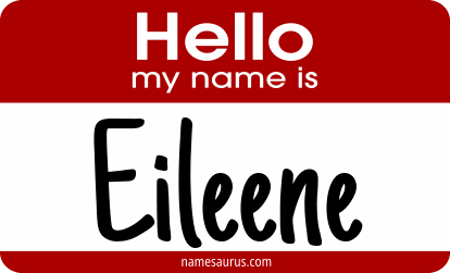 Hello my name is Eileene png download