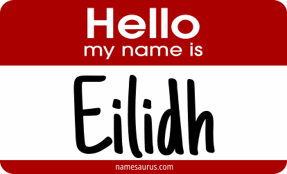 Hello my name is Eilidh png download