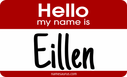 Hello my name is Eillen png download