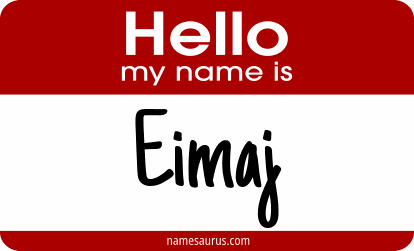 Hello my name is Eimaj png download