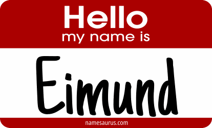 Hello my name is Eimund png download