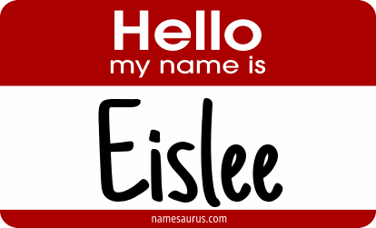 Hello my name is Eislee png download