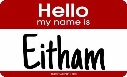 Hello my name is Eitham png download