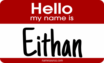 Hello my name is Eithan png download
