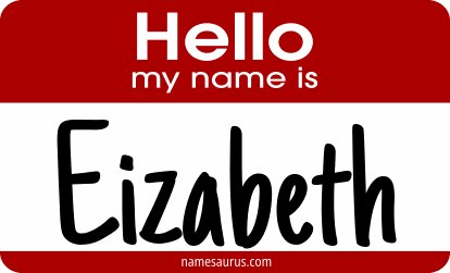 Hello my name is Eizabeth png download