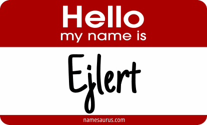 Hello my name is Ejlert png download