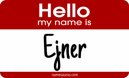 Hello my name is Ejner png download