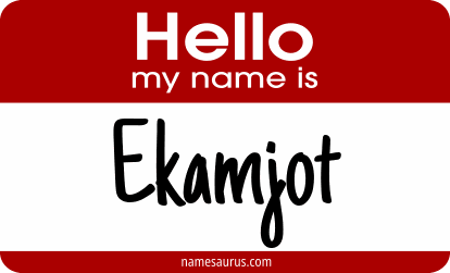 Hello my name is Ekamjot png download