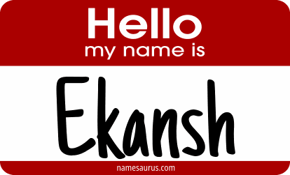 Hello my name is Ekansh png download