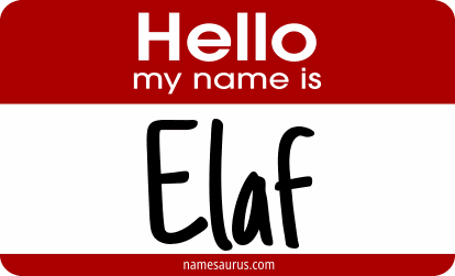 Hello my name is Elaf png download