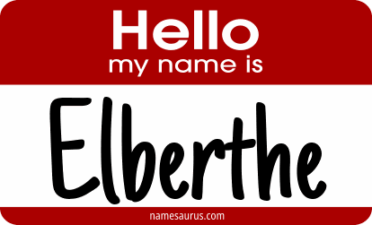 Hello my name is Elberthe png download