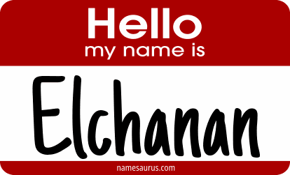 Hello my name is Elchanan png download