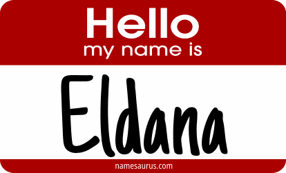 Hello my name is Eldana png download