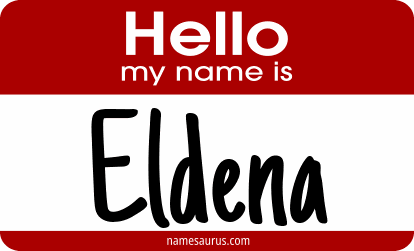 Hello my name is Eldena png download