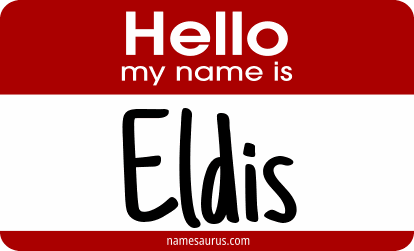 Hello my name is Eldis png download