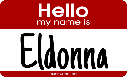 Hello my name is Eldonna png download