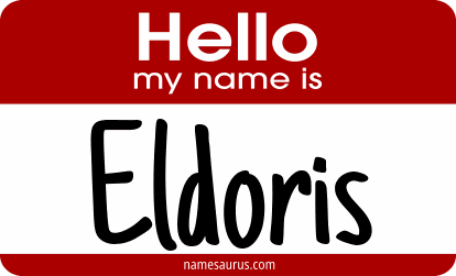 Hello my name is Eldoris png download