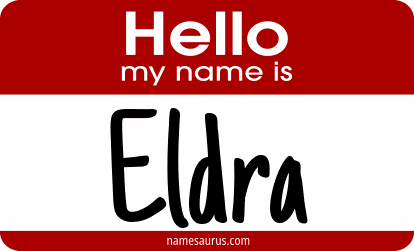 Hello my name is Eldra png download