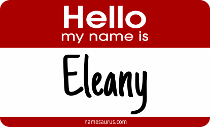 Hello my name is Eleany png download