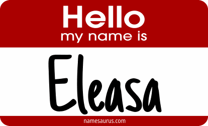 Hello my name is Eleasa png download