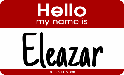Hello my name is Eleazar png download
