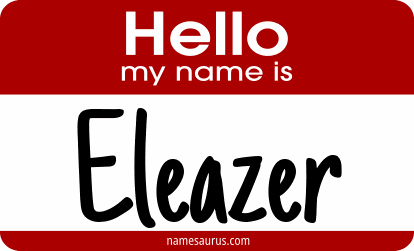 Hello my name is Eleazer png download