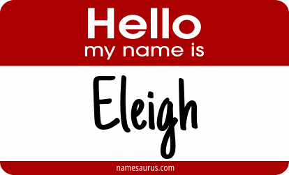 Hello my name is Eleigh png download