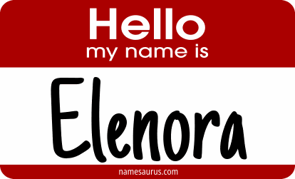 Hello my name is Elenora png download