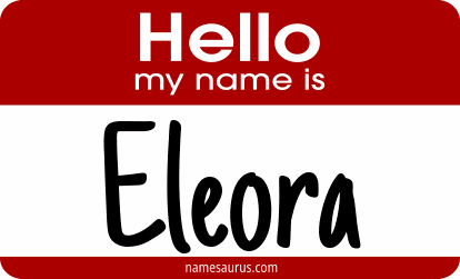 Hello my name is Eleora png download