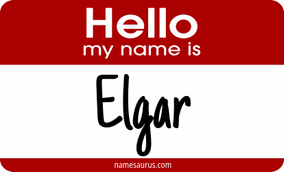 Hello my name is Elgar png download