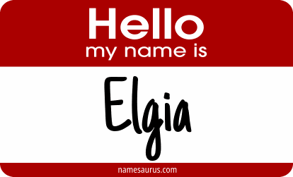 Hello my name is Elgia png download