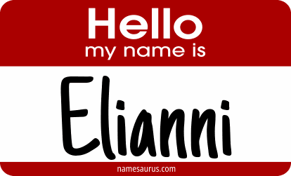 Hello my name is Elianni png download