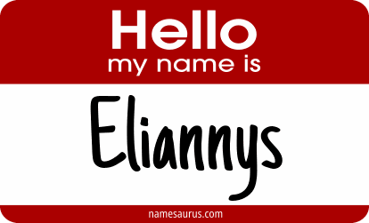 Hello my name is Eliannys png download