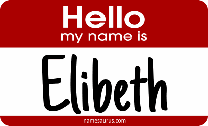 Hello my name is Elibeth png download