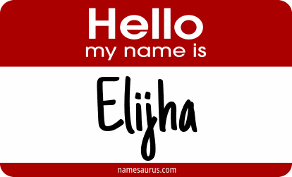 Hello my name is Elijha png download