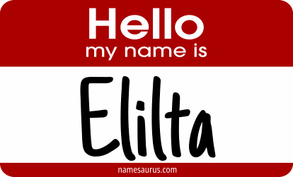 Hello my name is Elilta png download