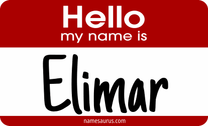 Hello my name is Elimar png download