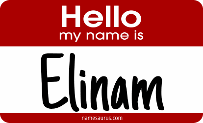 Hello my name is Elinam png download