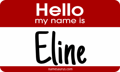 Hello my name is Eline png download