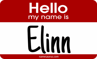 Hello my name is Elinn png download